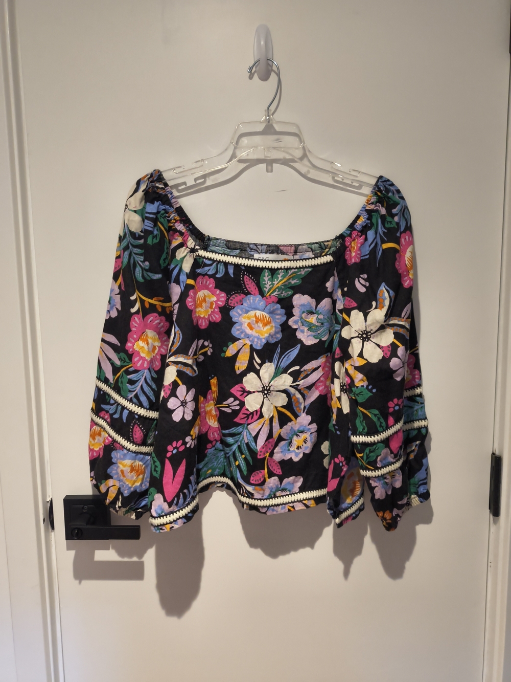 C&C California Linen Floral Top